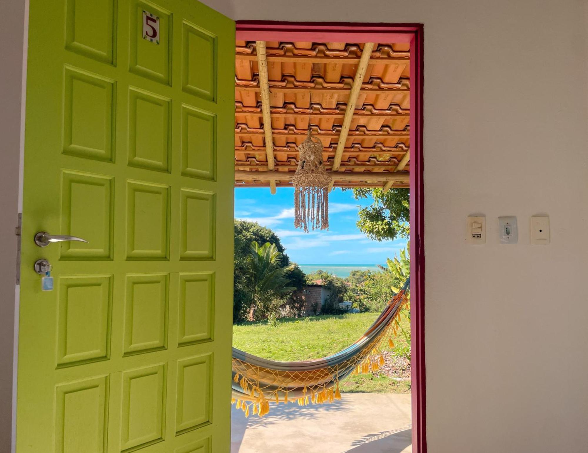 Canto Do Mar - Chales Com Vista Pro Mar - Cumuruxatiba Kültér fotó